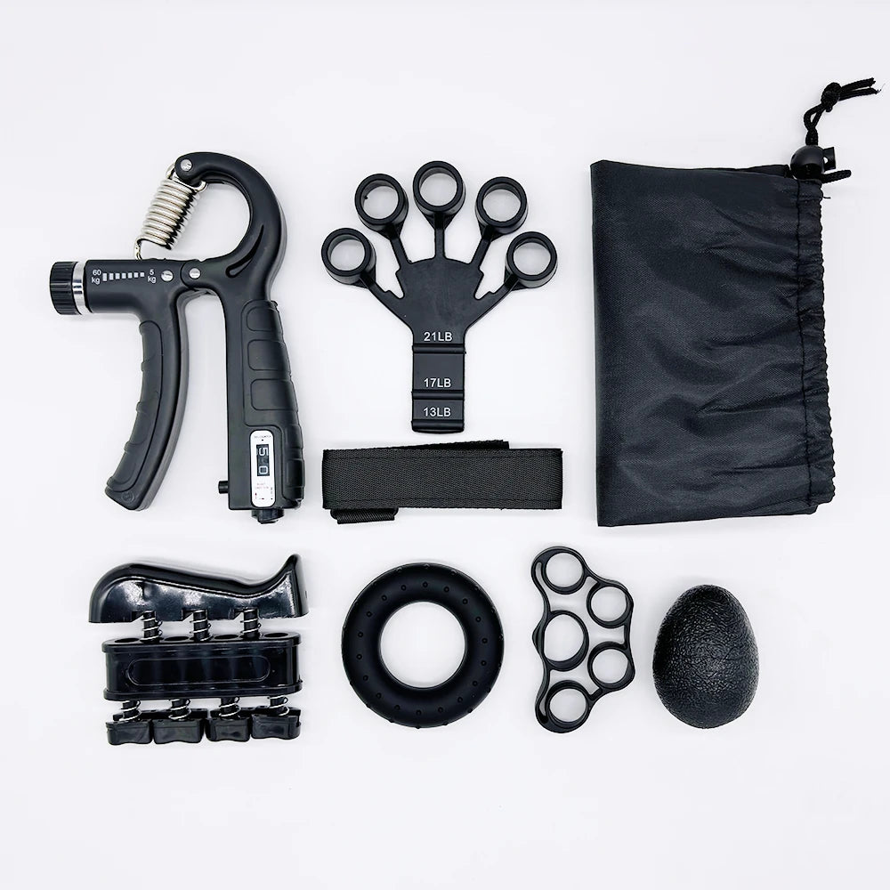 Hand Grip Kit-Strengthen Grip-Adjustable Weight